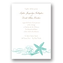 Seashore Finds - Lagoon - Invitation