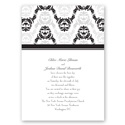 Alluring Arches - Black - Invitation