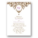 Lavish Details - Brown - Invitation