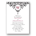 Lavish Details - Black - Invitation