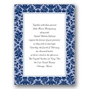 Demure Damask - Eclipse - Invitation