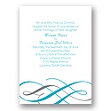 Sweeping Swirls - Palm - Invitation