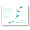 Butterflies - Palm - Invitation
