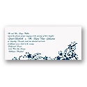 Wave of Flowers - Separate and Send Invitation