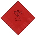 Claret Beverage Napkin