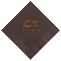 Mocha Beverage Napkin