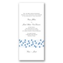 Flower Strands - Sapphire Invitation