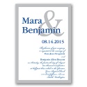Ampersand - Sapphire Invitation