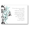 Floral Edge - Aquarium Invitation