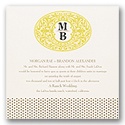 Gold Buckle - Invitation