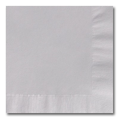 Silver Grey Dinner Napkin