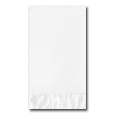 White Guest Towel