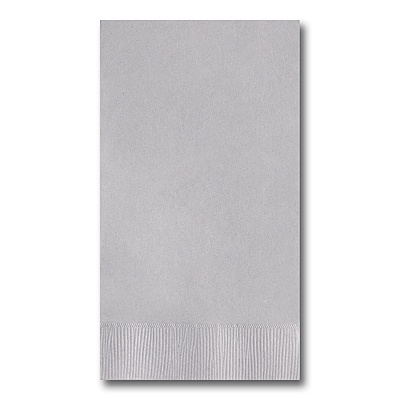 Silver Grey  Guest Towel