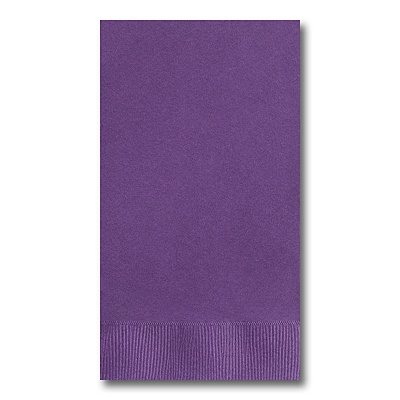 Purple  Guest Towel