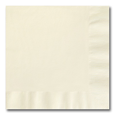 Ecru Beverage Napkin