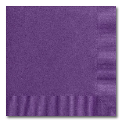 Purple Luncheon Napkin