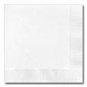 Recycled White Beverage Napkin