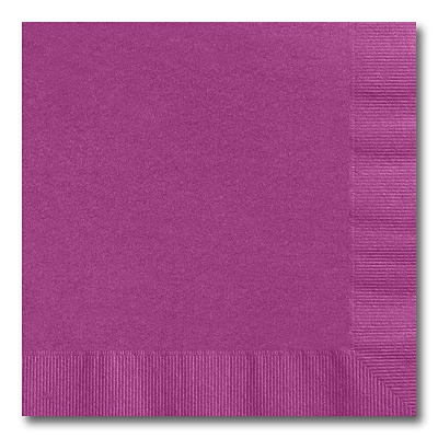 Plum Luncheon Napkin