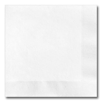 Recycled White Luncheon Napkin