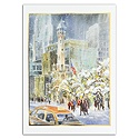 Snowy Evening, Chicago Card