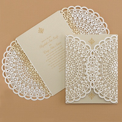 Carlson craft beach wedding invitations