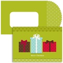 Three Packages Boxed Holiday Card