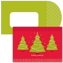Three Trees Boxed Holiday Card