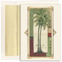 Palm Tree with Lights Boxed Holiday Card