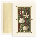 Shell Ornaments Boxed Holiday Card