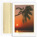 Palm Tree Photo Boxed Holiday Card
