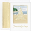 Christmas Sand Castle Boxed Holiday Card