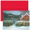 Country Tree Farm Boxed Holiday Card