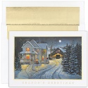 Country Night Boxed Holiday Card