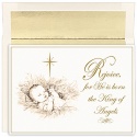 Baby Jesus Boxed Holiday Card