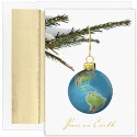 Peace on Earth Ornament Boxed Holiday Card