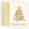 Shell Tree Boxed Holiday Card
