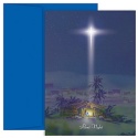 Silent Night Manger Boxed Holiday Card