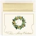 Palm Wreath Boxed Holiday Card