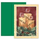 Christmas Candles Boxed Holiday Card