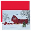 American Barn Boxed Holiday Card
