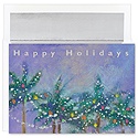Shimmering Palms Boxed Holiday Card