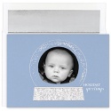 Snowglobe Photocard Century Boxed Holiday Card