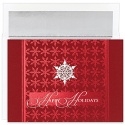 Holiday Snowflakes Century Boxed Holiday Card