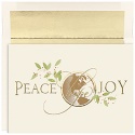 Peace Globe Century Boxed Holiday Card