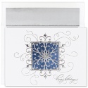 Ornate Snowflake Century Boxed Holiday Card