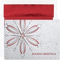 Silver Snowflake Century Boxed Holiday Card