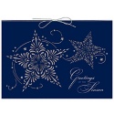 Shooting Stars Intricuts Boxed Holiday Card