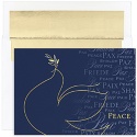 Blue Peace Dove Century Boxed Holiday Card