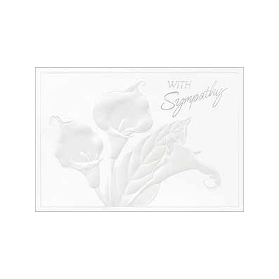 With Sympathy Greeting Card
