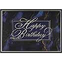 Golden Script Greeting Card